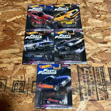 Hot Wheels Fast & Furious 와일드 스피드 5대 세트