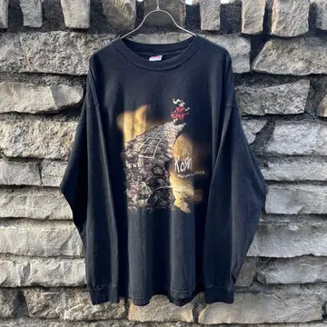 00s KORN vintage FOLLOW THE LEADER 롱 티셔츠