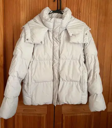 지유 화이트 후드 부착 GU 히트패디드 블루종 XL