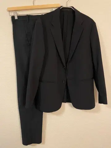 유니클로 셋업 감동 자켓 S & 감동 팬츠 73 x 76 울 라이크