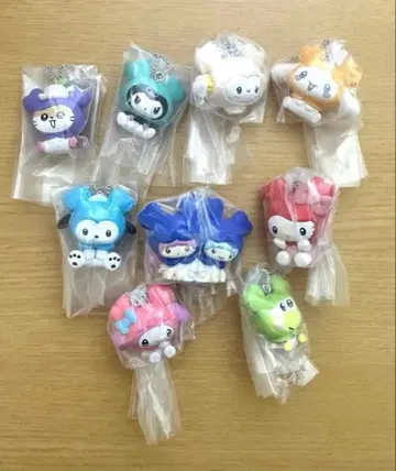 산리오 TWICE 러블리 가챠가챠 전 종류 컴플리트 마스코트 참