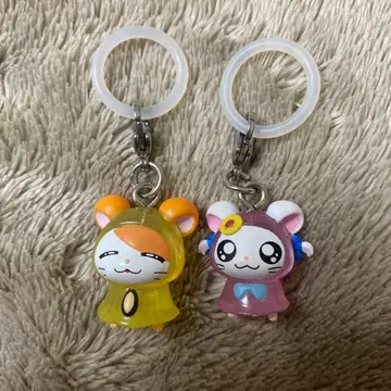 두근두근 마메콩 리본짱 & 하무타 메지루시 액세서리 가챠가챠