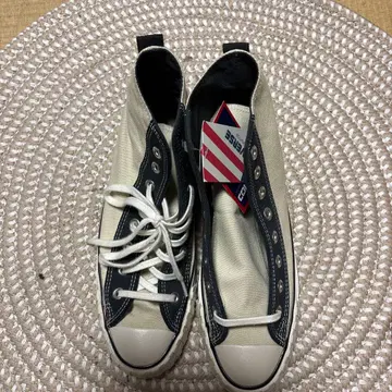 CONVERSE ALL STAR 하이컷 베이지 네이비