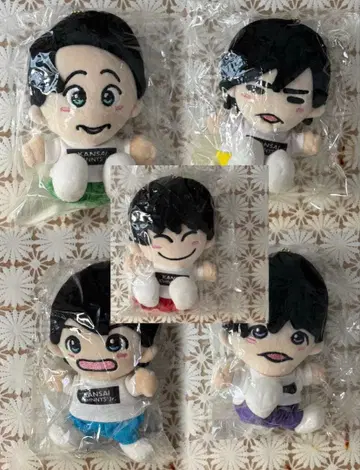 Lil 사이 봉제 인형 5체 세트