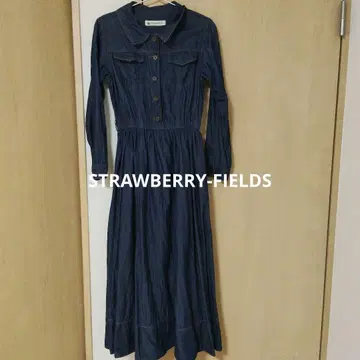 STRAWBERRY-FIELDS 긴팔 롱 원피스