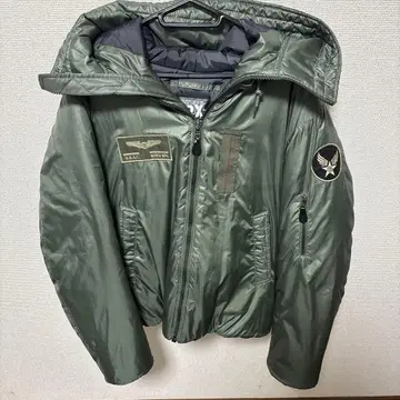 AVIREX 플라이트 자켓 L 사이즈 올리브 드라브