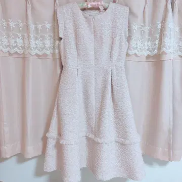 레지나 원피스 42 트위드 원피스