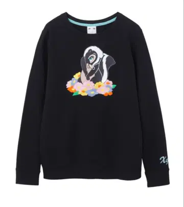 레어 엑스걸 디즈니 밤비 콜라보 플라워 (스컹크) 맨투맨