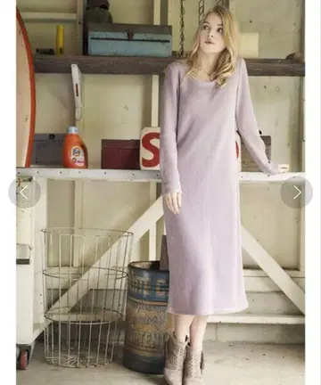 To the sea 투더씨 와플 롱 원피스 택 포함 새상품