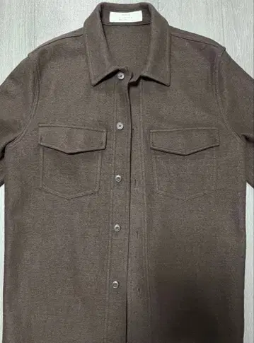 ZARA ORIGINS 울 셔츠 자켓 브라운 L 사이즈