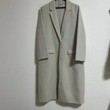 프레이 아이디 베이지 롱 코트