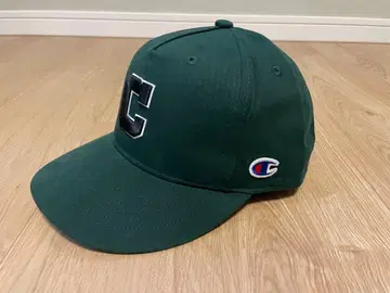 Champion 그린 캡 C 자수 프리 사이즈