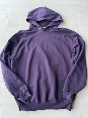 AURALEE 퍼플 후드티 사이즈 5