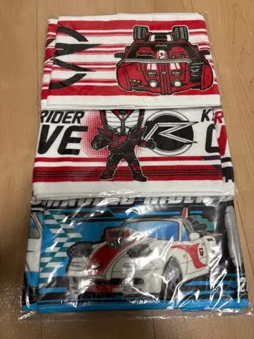 화면라이더 드라이브 마하 체이서 3호 트라이도론 머플러 타월