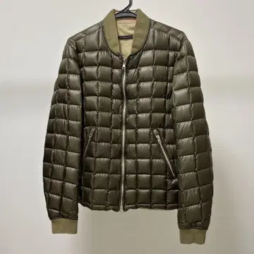 VINTAGE LOVERS/리버서블 다운 자켓/카키색/베이지색