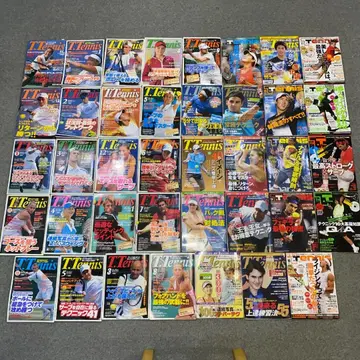 [ T.Tennis ] 테니스 잡지 백넘버 39권 세트 묶음 판매