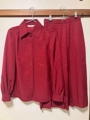 다이쇼 쇼와 빨간색 셋업