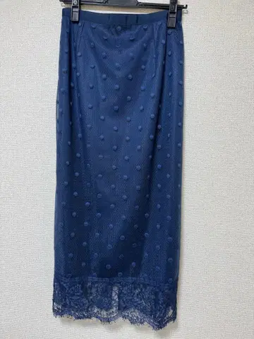 Diagram 도트 무늬 타이트 스커트