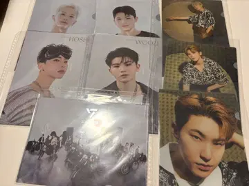 SEVENTEEN 클리어 파일 8장 일괄 정리 용품