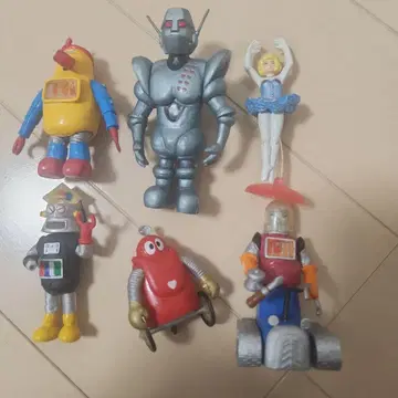 간바레 로보콘 가샤폰 피규어 6체 세트