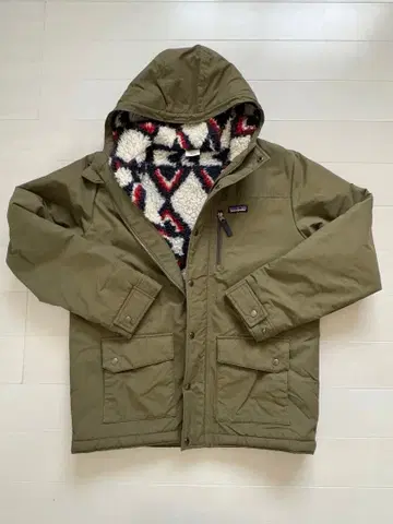 파타고니아 올리브색 내 보아 자켓