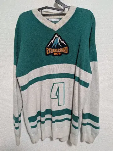 [ ZARA ] V넥 니트 스웨터