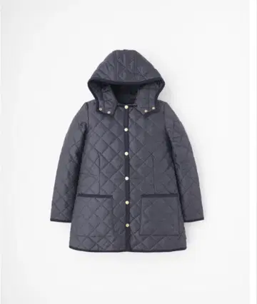 ARKLEY A-LINE 퀼팅 자켓 네이비 36