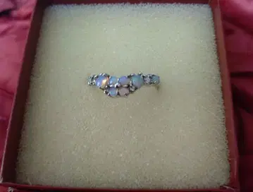 워터 오팔 크리스탈 오팔 반지 12호