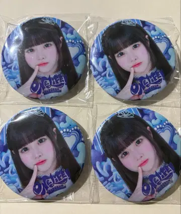 iLiFE! 무도관 복권 소라시 카렌 E상 캔뱃지 4개 세트