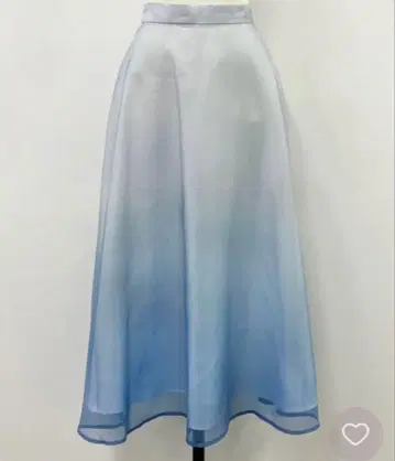 노엘라 택 포함 미사용 새상품 그라데 오간자 스커트