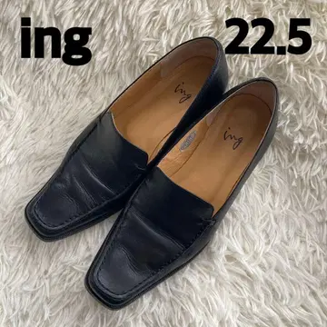 ing 잉그 스퀘어토 블랙 로퍼 22.5cm