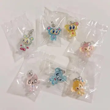 나루미야 캐릭터 메지루시 액세서리 7점