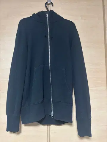 루프 휠러 풀 집업 후드티