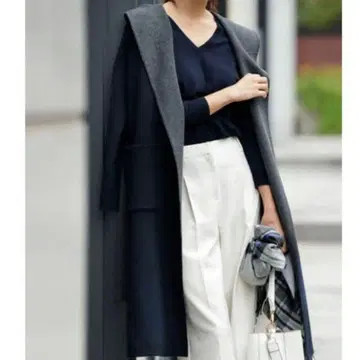 PLST 울텐셀 리버 후드 가운 코트 M 사이즈