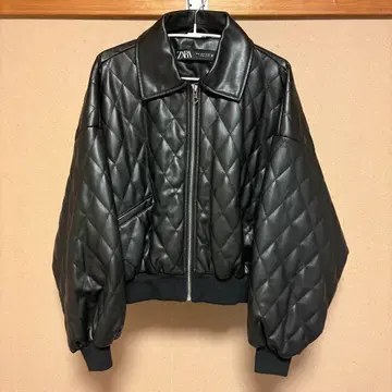 ZARA 블랙 퀼팅 자켓