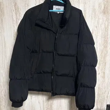 블랙 다운 자켓