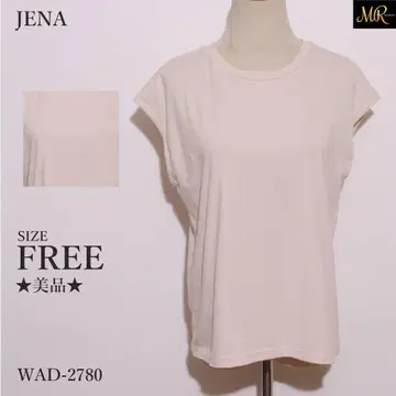 새상품급 JENA 상의 슬리브리스 크루넥 무지 심플한 디자인