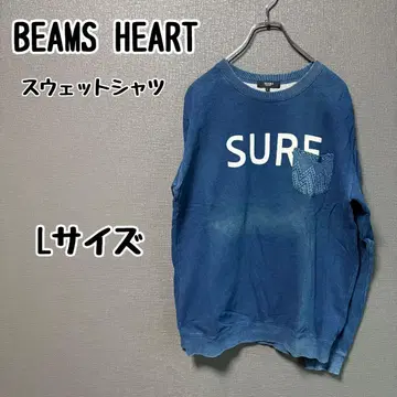 BEAMS HEART 스웨트 셔츠 L 사이즈
