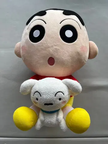 짱구는 못말려 & 시로 봉제 인형 약 30cm