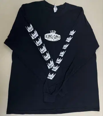 King Gnu 롱티 XL 사이즈 블랙