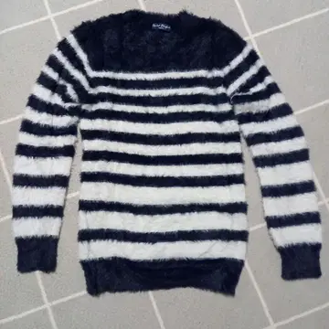 Retro Engine 스트라이프 니트 스웨터 M