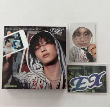 P1Harmony EX 컴팩트 CD 기호 트레이딩 카드 2