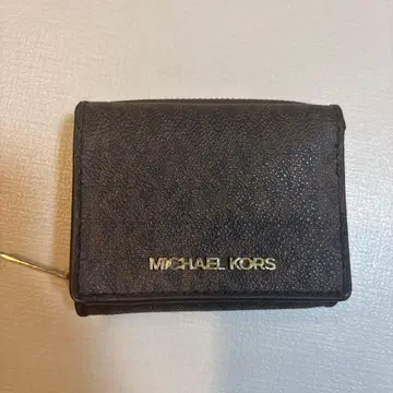 MICHAEL KORS 블랙 3단 폴더형 지갑