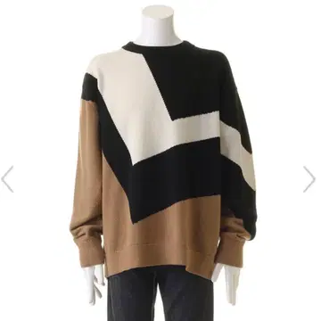 [ 선착순! ] 완판 컬러 CULLNI 지오메트릭 스웨터 24AW