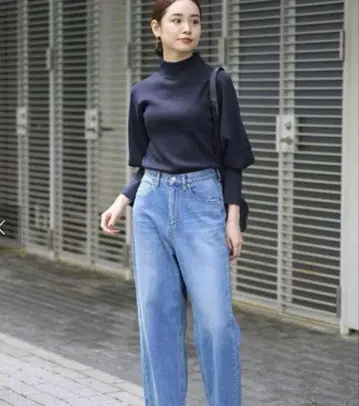 벌룬 슬리브 니트 NOBLE