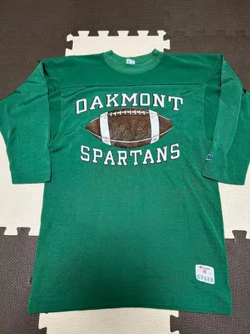 80s 챔피온 풋볼 T 챔피온 구제 의류 빈티지