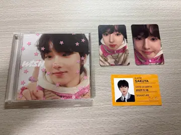 WISH CD & 트레카세트 사쿠야