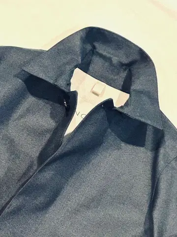 HANCOCK 고무 코트 다크 네이비 40