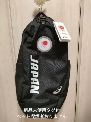 JAPAN 올림픽 공식 백팩 JOC 엠블럼 아식스