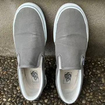 새상품급 VANS 그레이 슬립온